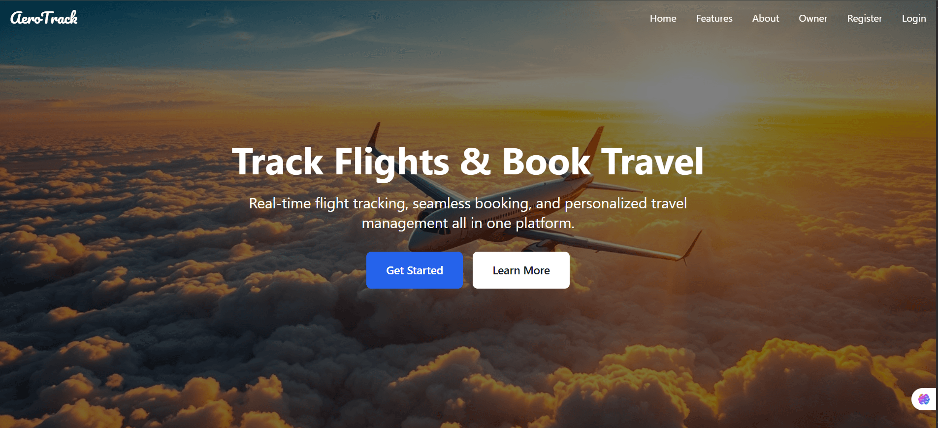AeroTrack main screenshot